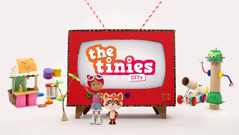 Stop-Motion Hibrit Zanaat Serisi 'The Tinies DIYs' Canal+ ve YouTube'da Çıktı